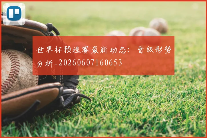 世界杯预选赛最新动态：晋级形势分析_20260607160653